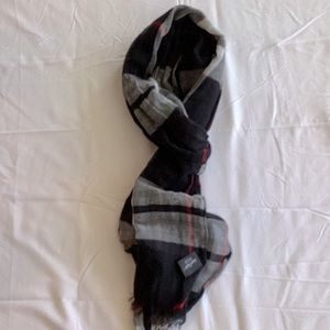Lord & Taylor Checked Scarf